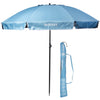 Sombrilla de playa Gris/Blanca turquoise/blanc Isotoner