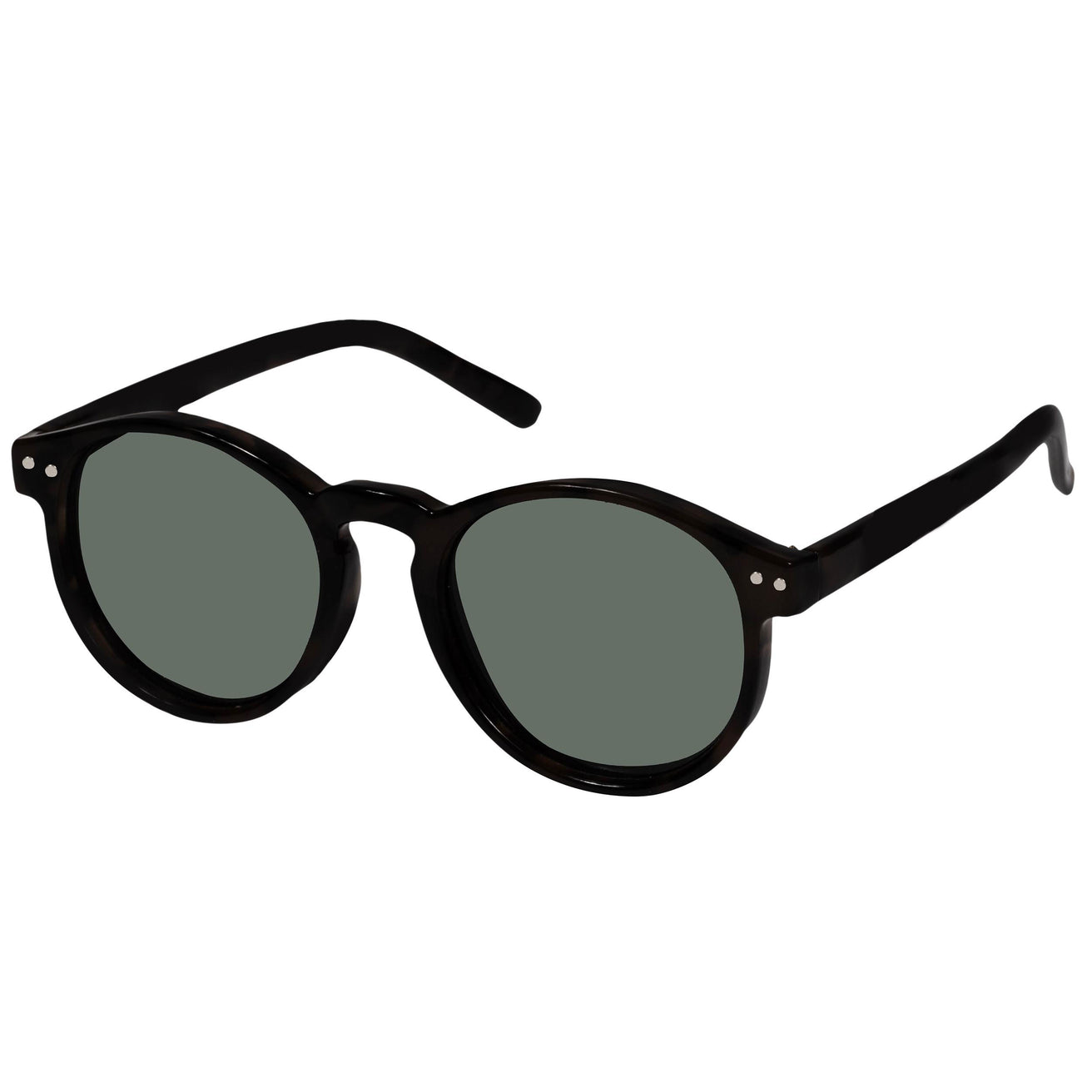 Gafas de sol unisex Ovalo Negro