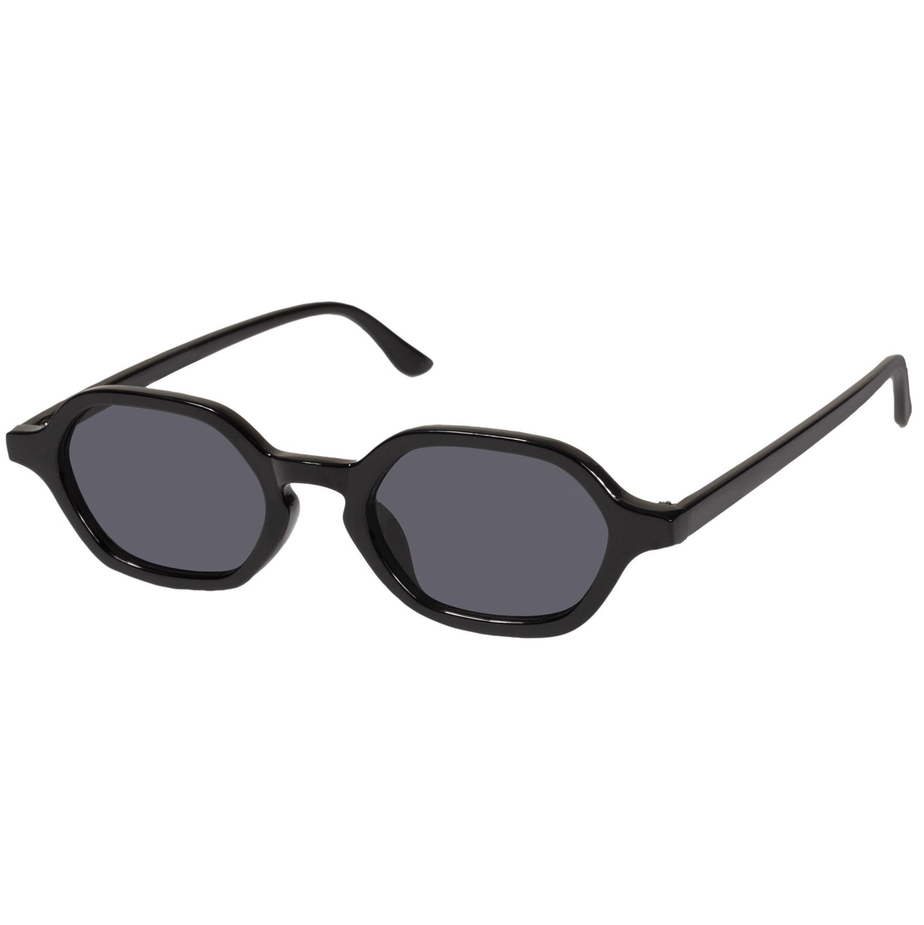Gafas de sol Mujer Hexagonales Negro
