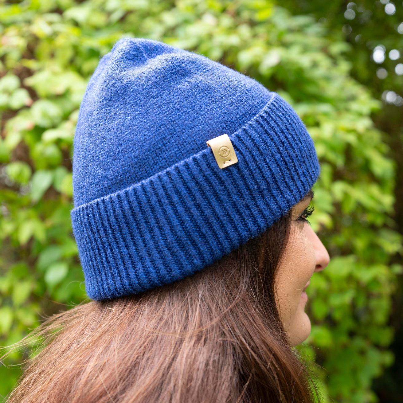 Gorro Mujer Soft Touch Azul Real