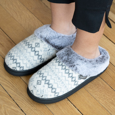 Zapatillas de casa chinelas Mujer BLOUP Jacquard - Isotoner