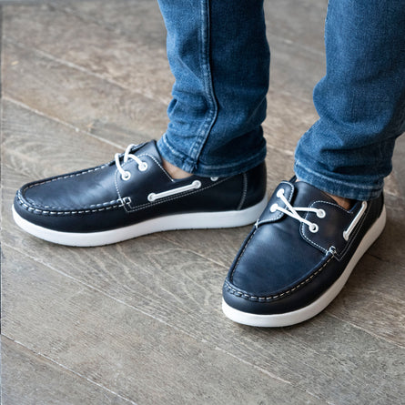 Mocasines Hombre barco Marino - Isotoner