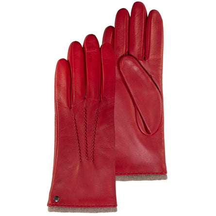 Guantes Mujer cuero caliente Amapola - Isotoner