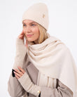 Mitones Mujer Malla largos Beige