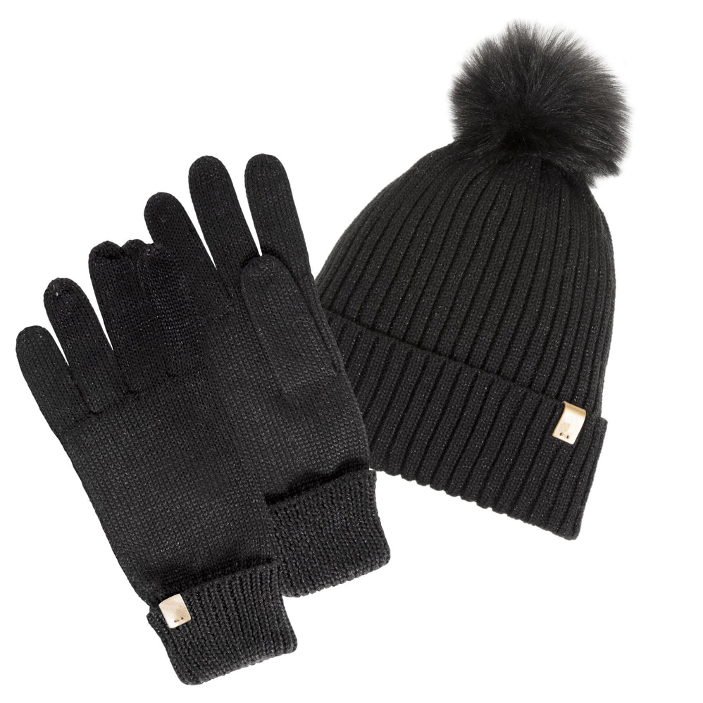 Gorro Mujer malla reciclado Negro - Isotoner