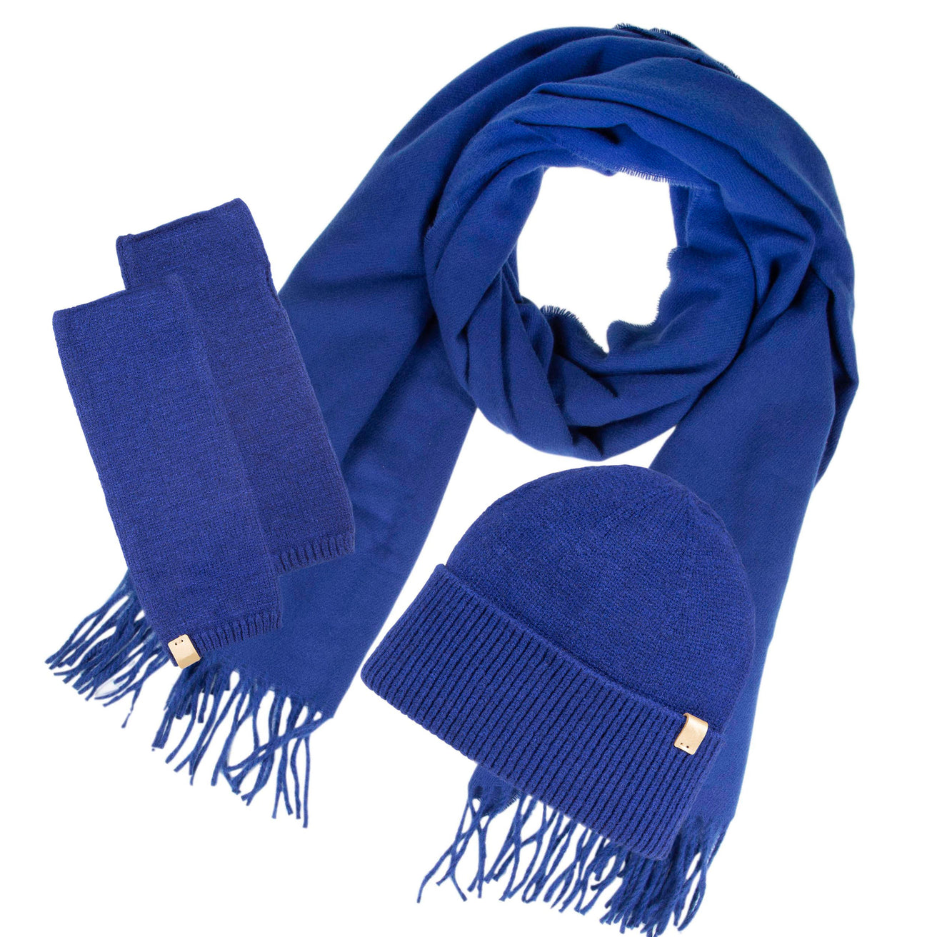Gorro Mujer Soft Touch Azul Real