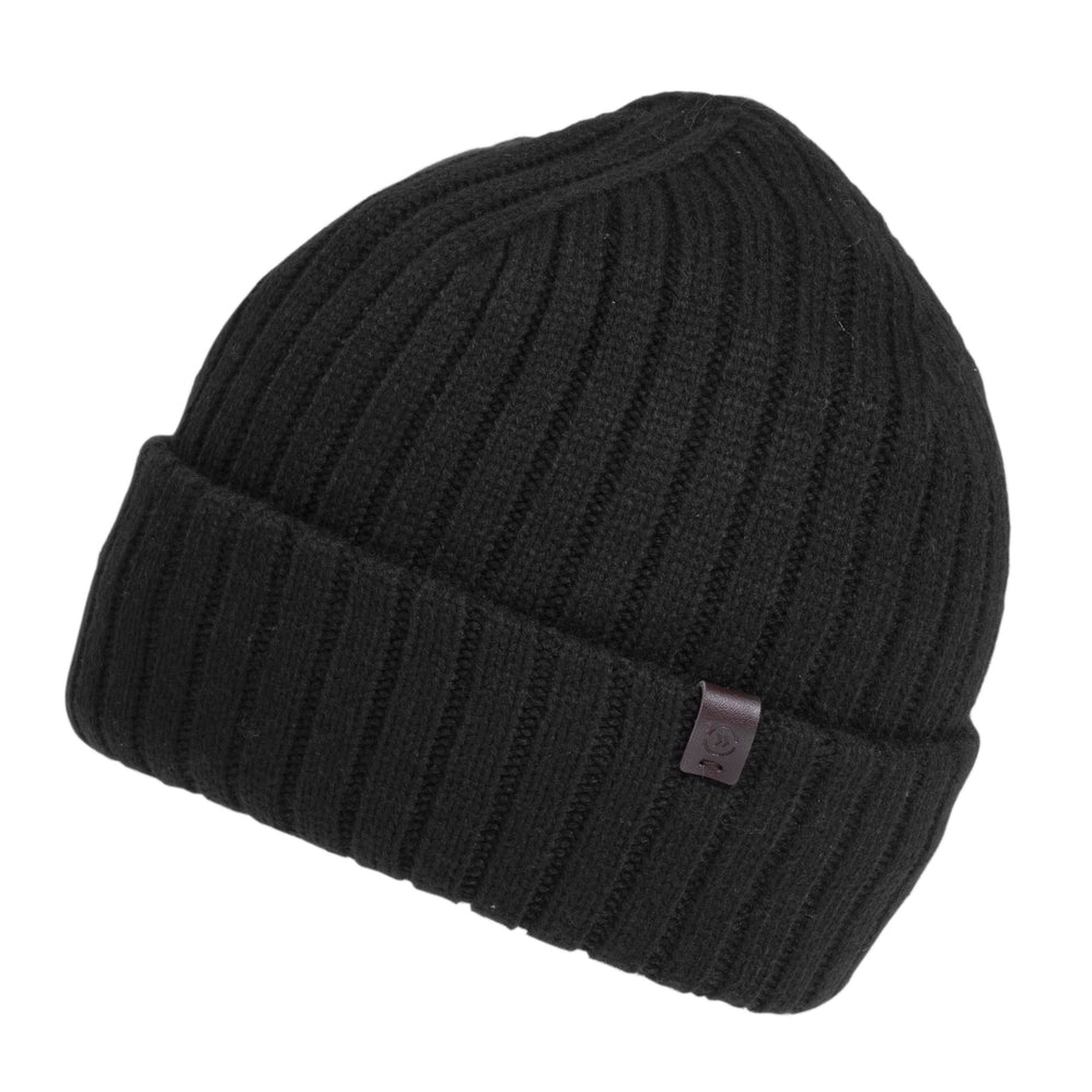 Gorro Hombre Malla Cotelé Negro - Isotoner