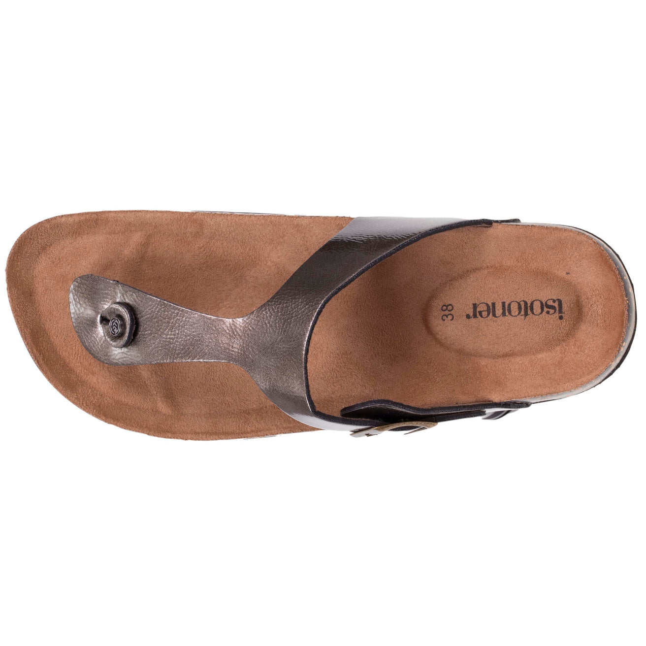Sandalias chanclas Mujer Metalizado