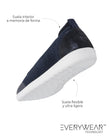 Bailarinas slip-on Mujer Blanco
