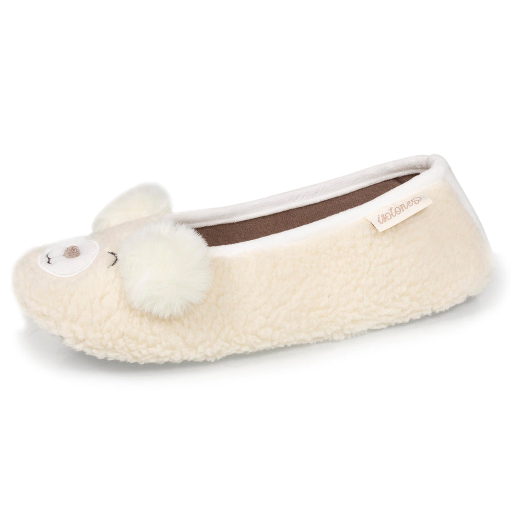 Zapatillas de casa bailarinas Mujer 3D Oso - Isotoner