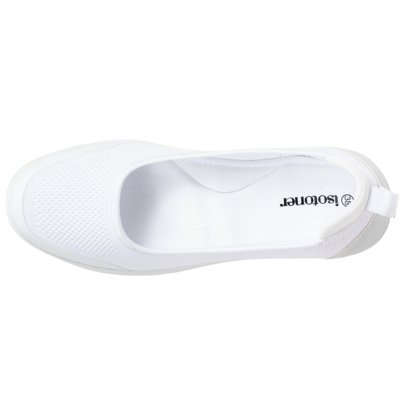 Bailarinas slip-on Mujer Blanco