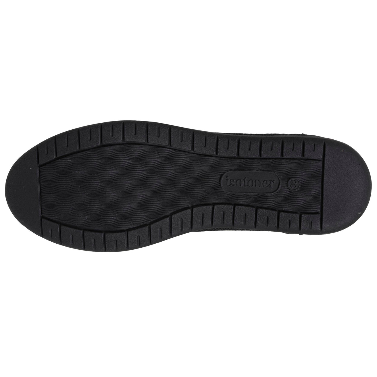 Bailarinas slip-on Mujer Negro Perforado