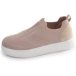 Tenis Mujer con plataforma Rosa empolvado