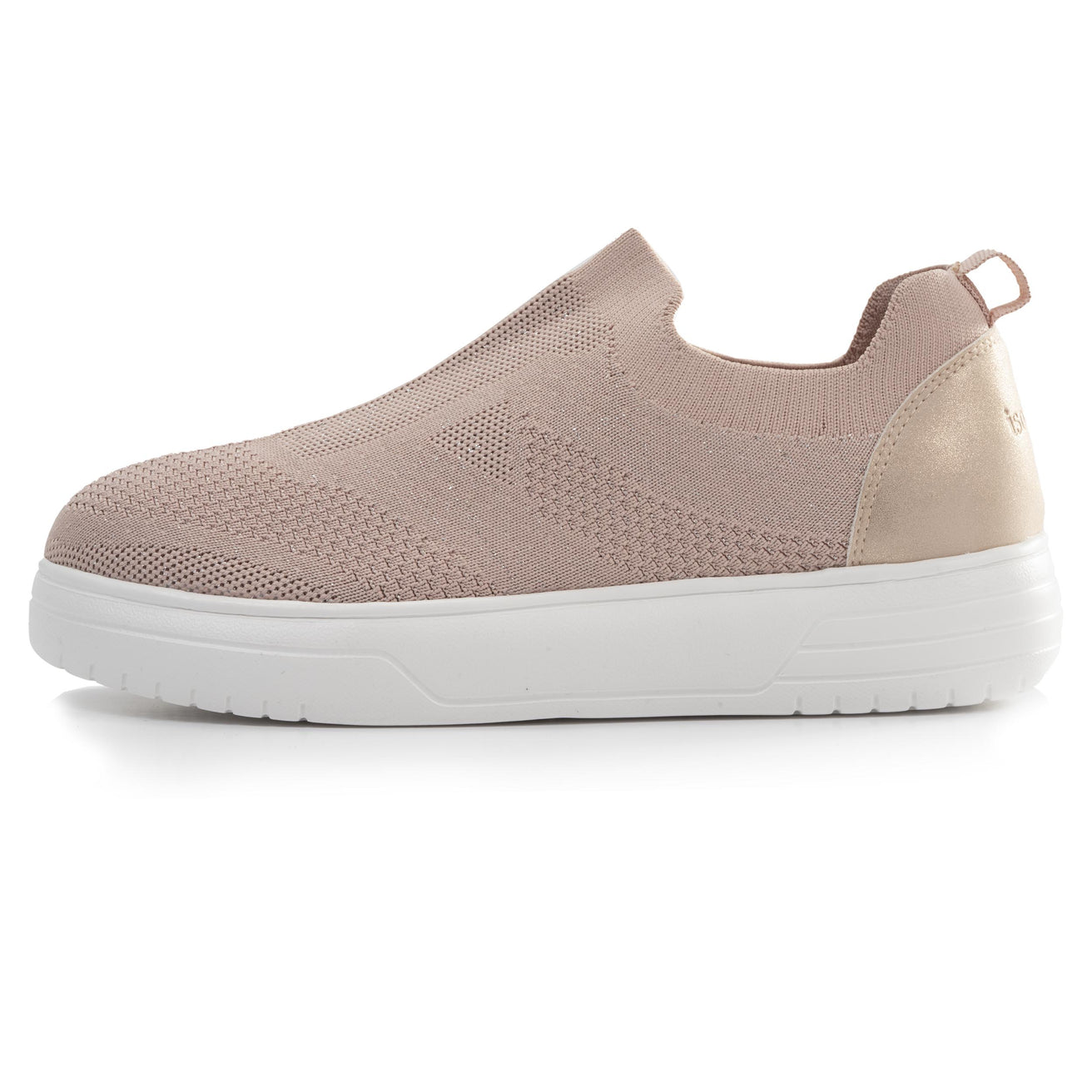 Tenis Mujer con plataforma Rosa empolvado