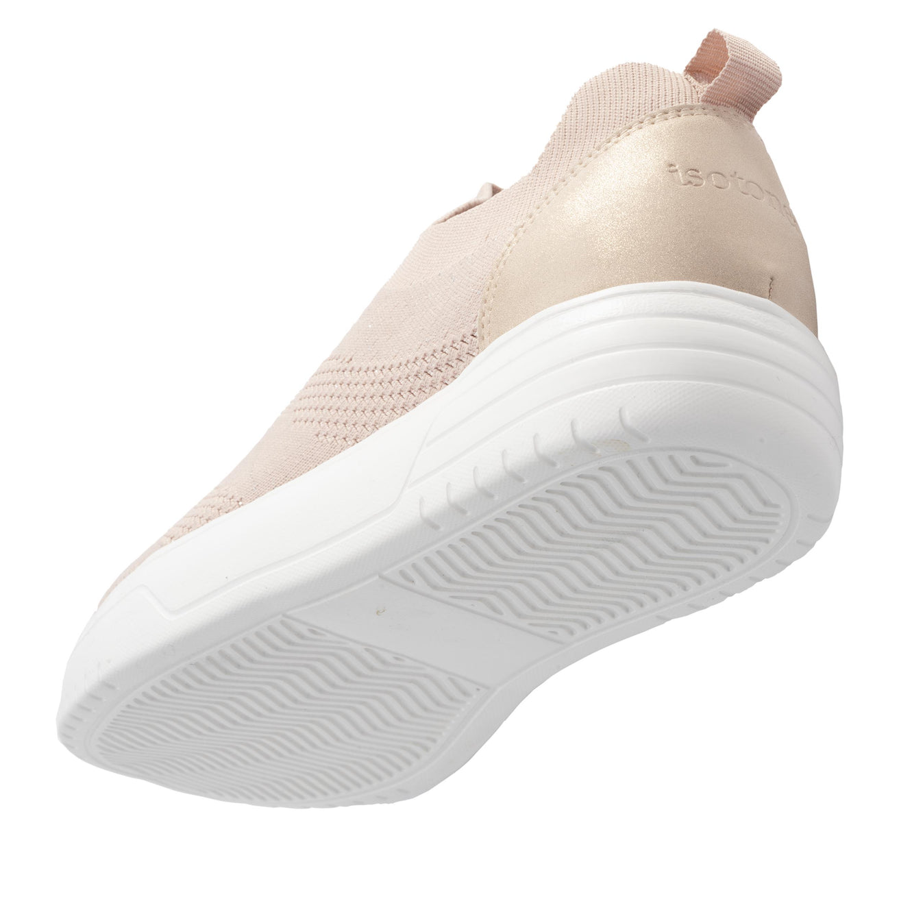 Tenis Mujer con plataforma Rosa empolvado