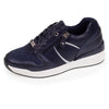 Tenis Mujer CONFORT PLUS con tacón y cremallera Beige marine - Isotoner