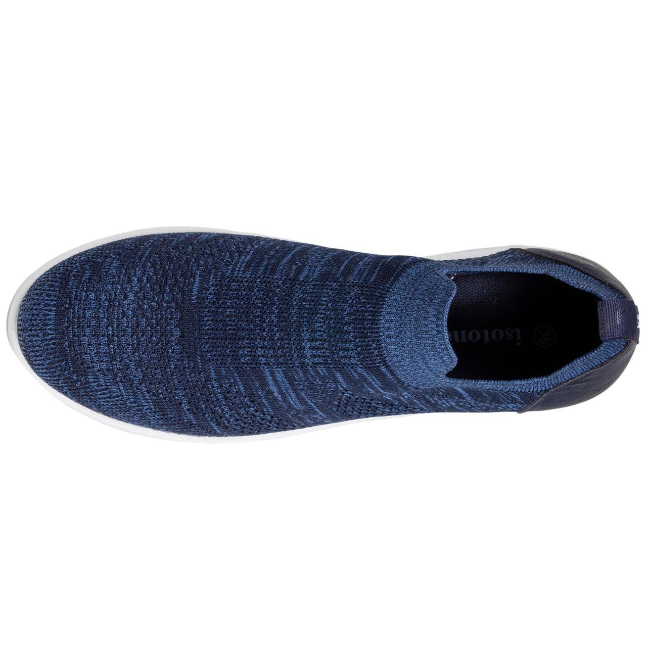 Tenis Confort Mujer slip-on Marino