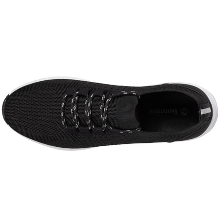 Tenis Confort Hombre slip-on cordones Negro - Isotoner