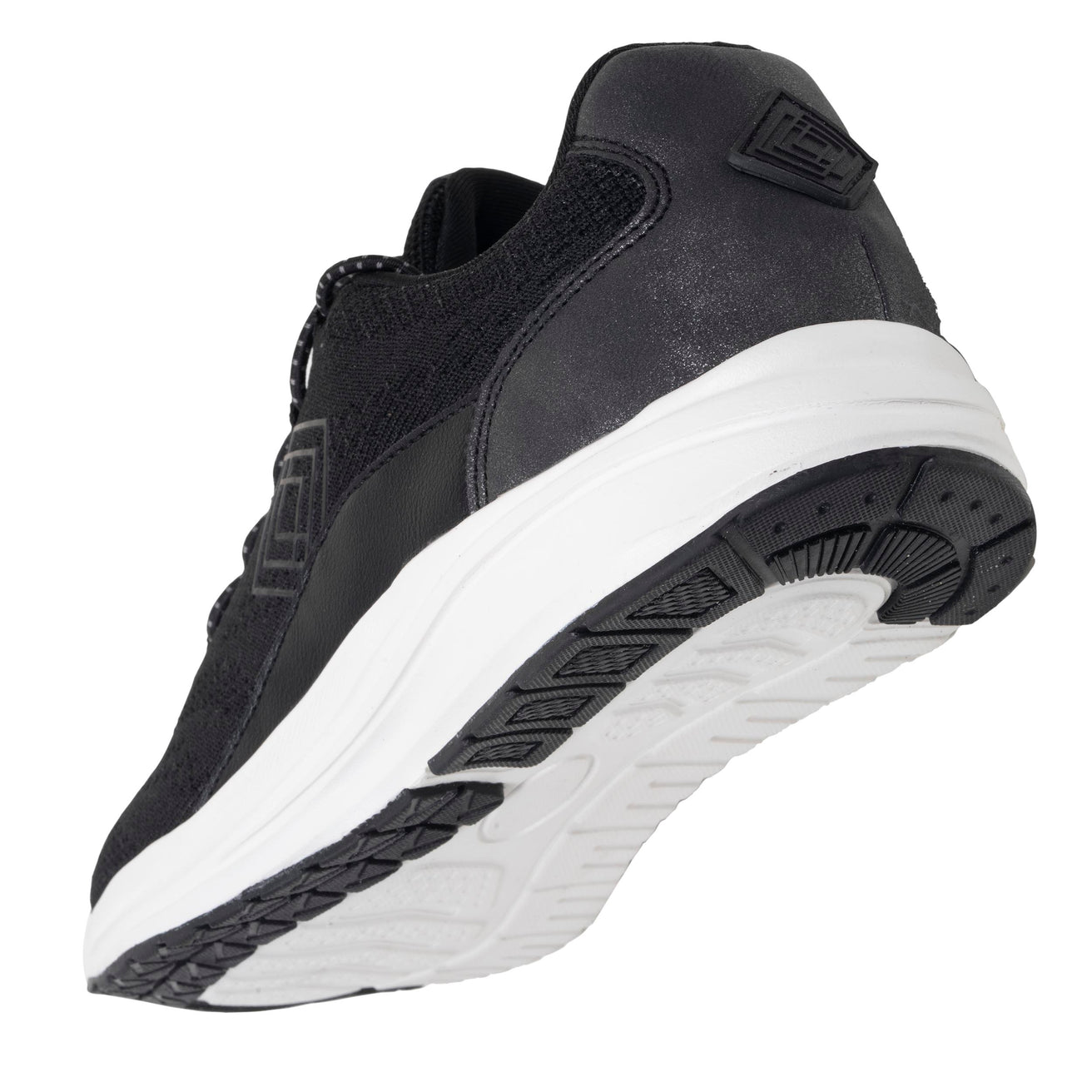 Tenis Mujer Confort cordones Negro