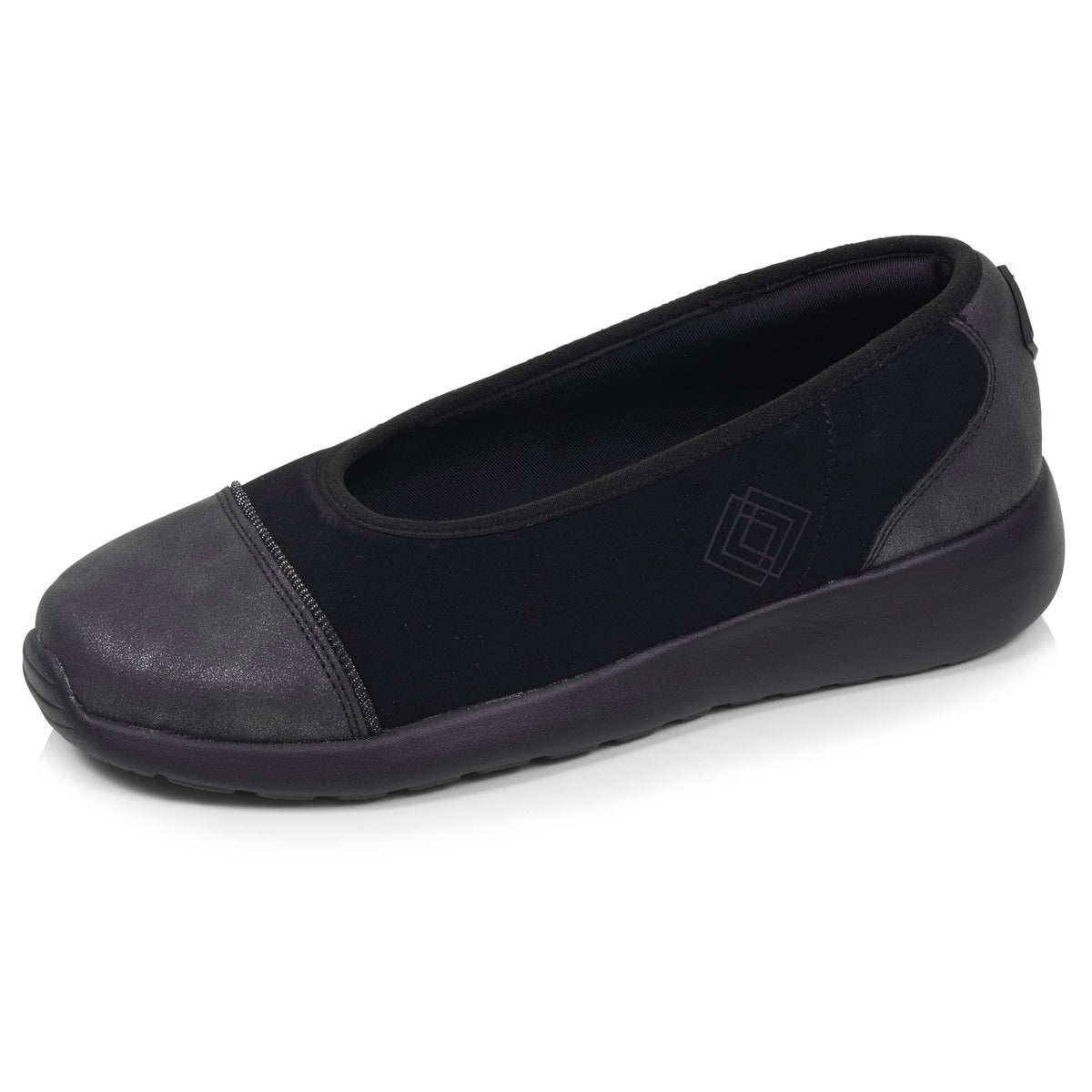 Bailarinas Mujer slip-on Negro