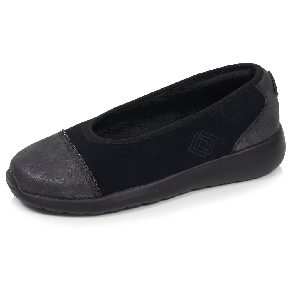 Bailarinas Mujer slip-on Negro - Isotoner