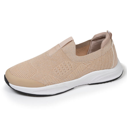 Bailarinas Mujer slip-on sport Beige Lurex - Isotoner