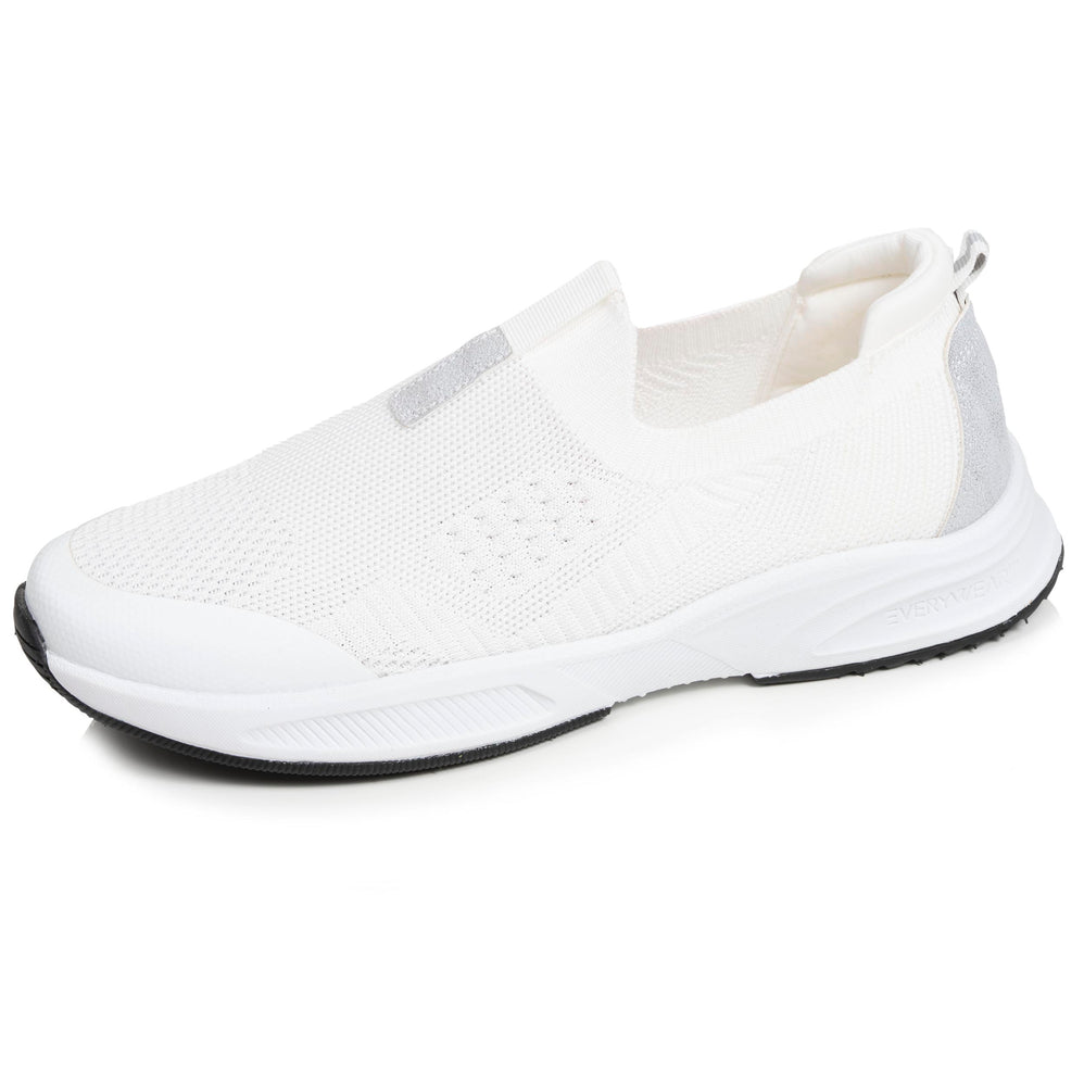 Tenis Mujer slip-on sport Blanco - Isotoner