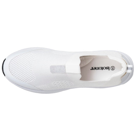 Tenis Mujer slip-on sport Blanco - Isotoner