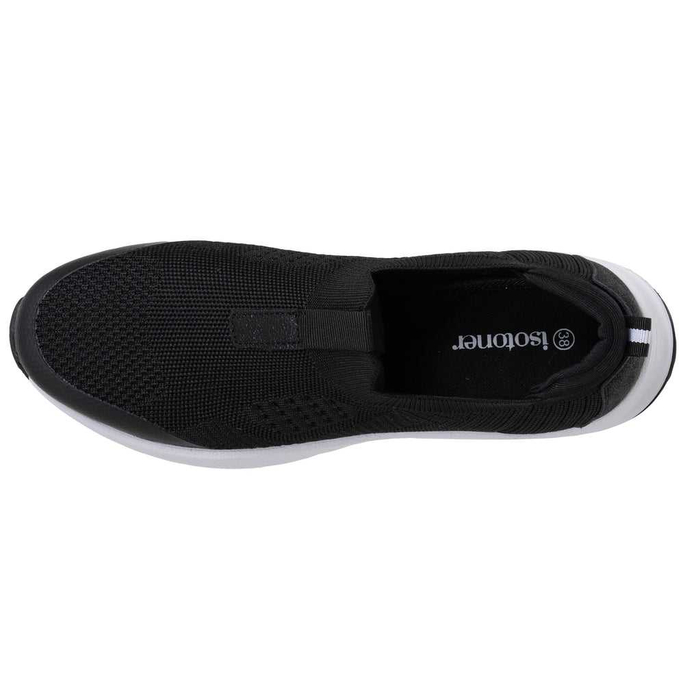 Tenis Mujer slip-on sport Negro - Isotoner