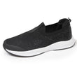 Tenis Mujer slip-on sport Negro Lurex