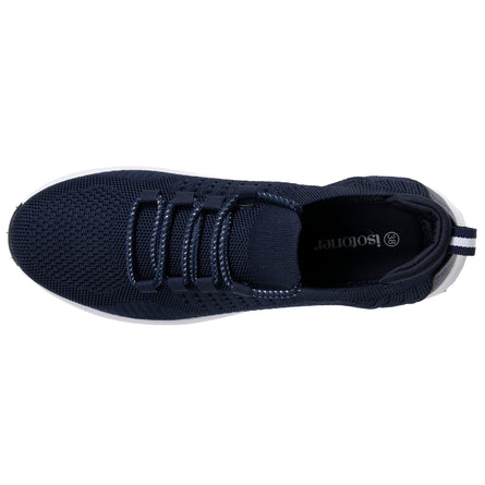 Tenis Confort Mujer slip-on cordones Marino oscuro - Isotoner