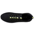 Tenis Confort Hombre slip-on cordones Negro/Amarillo