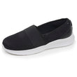 Tenis slippers Mujer elastico Negro
