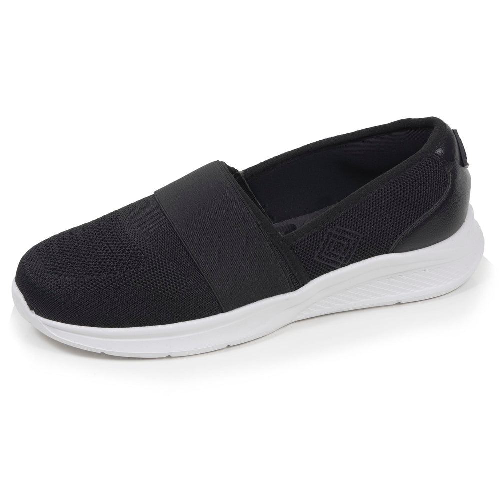 Tenis slippers Mujer elastico Negro - Isotoner