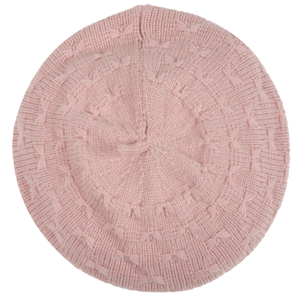 Boina Niños Malla Suave Rosa - Isotoner