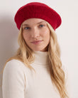 Boina de punto Soft Touch Mujer Rojo