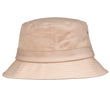 Bob unisex liso bordado Beige