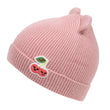 Gorro Niños 2/4 años Orejas Cereza Rosa