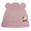 Gorro Niños 2/4 años Orejas Cereza Rosa
