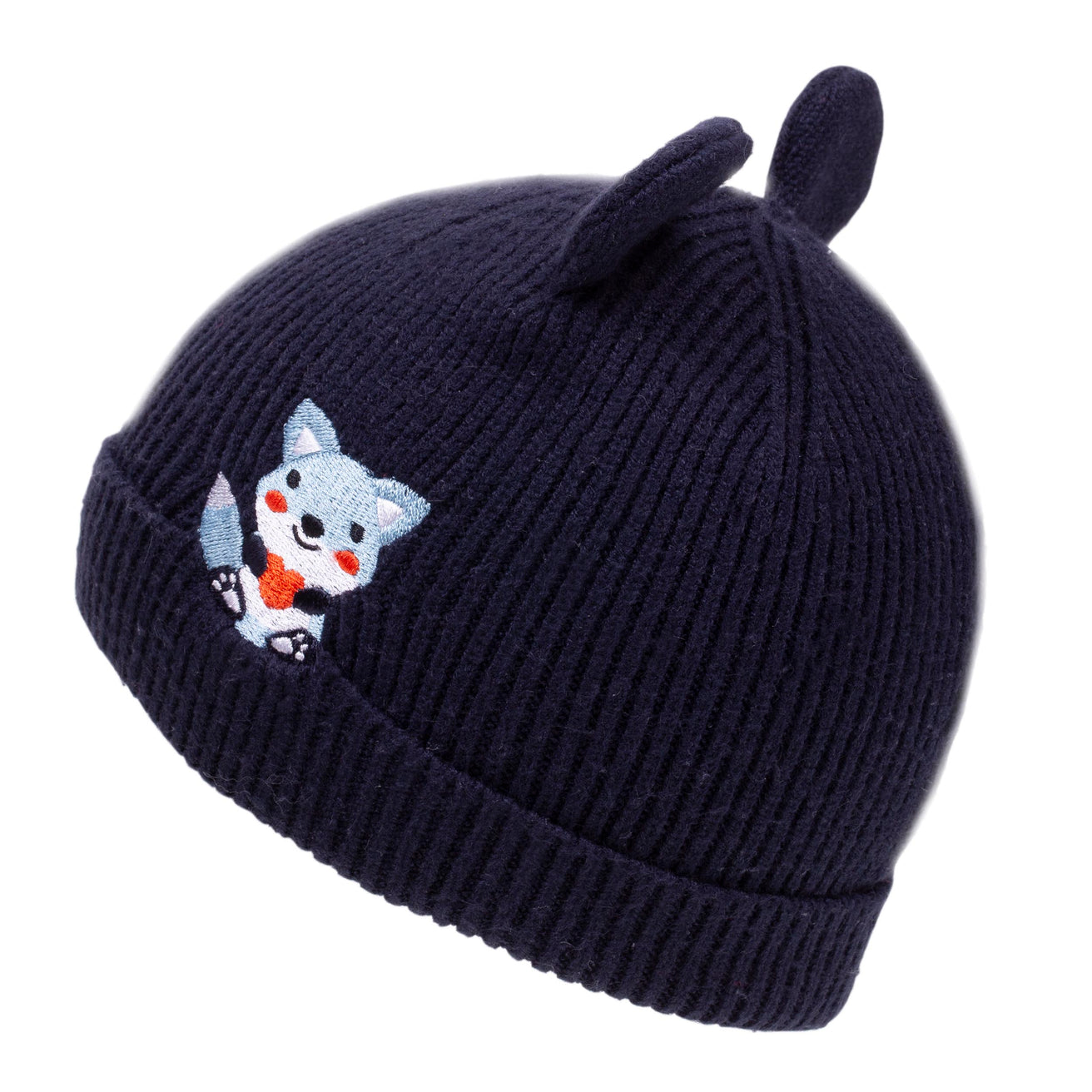 Gorro Niños 2/4 años Orejas Zorro Marino
