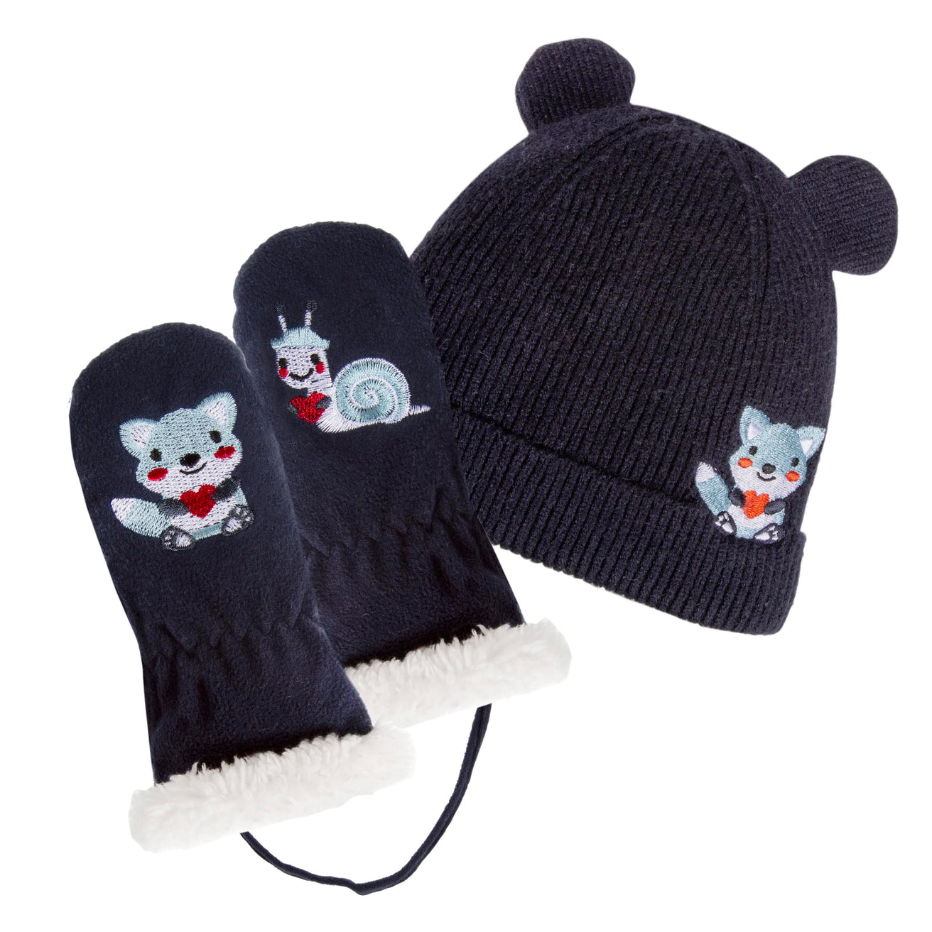 Gorro Niños 2/4 años Orejas Zorro Marino