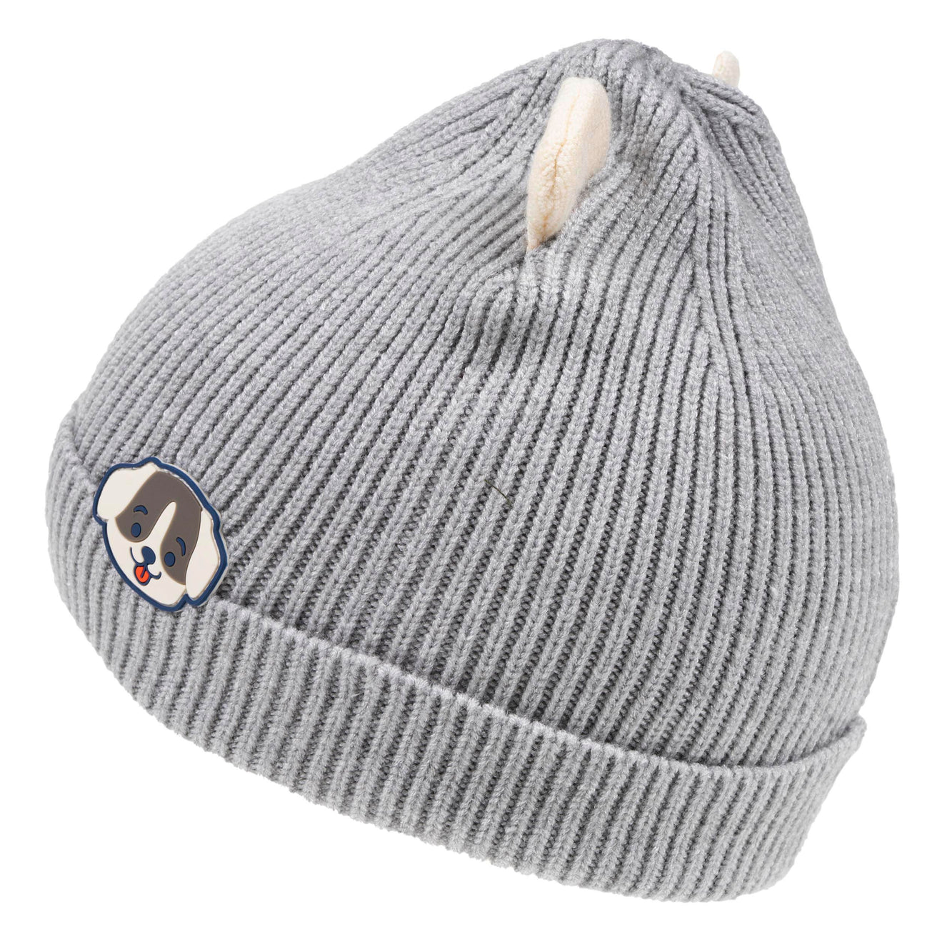 Gorro Niños 2/4 años orejas Gris