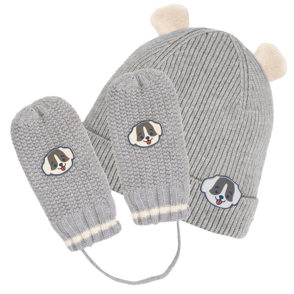 Gorro Niños 2/4 años orejas Gris - Isotoner