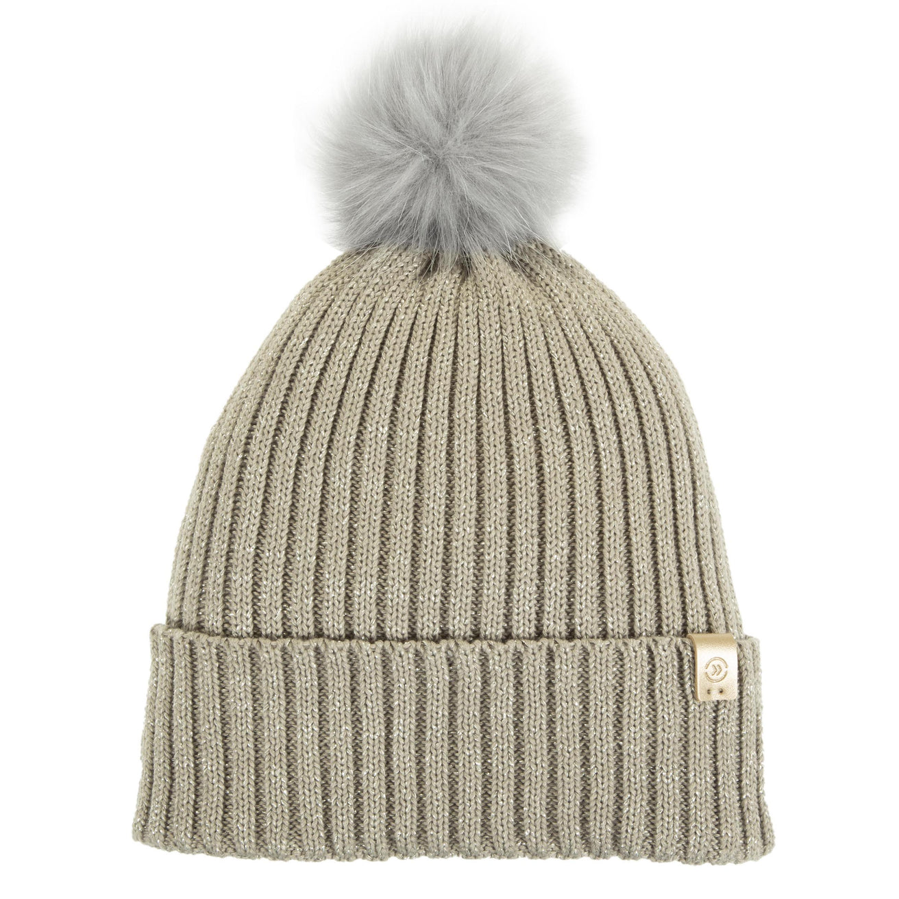 Gorro Mujer malla reciclado Bronce