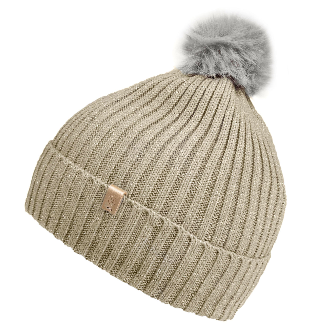 Gorro Mujer malla reciclado Bronce