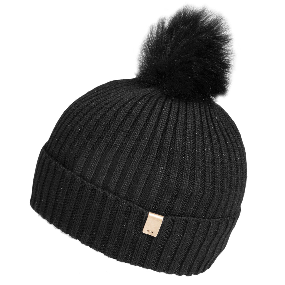 Gorro Mujer malla reciclado Negro - Isotoner