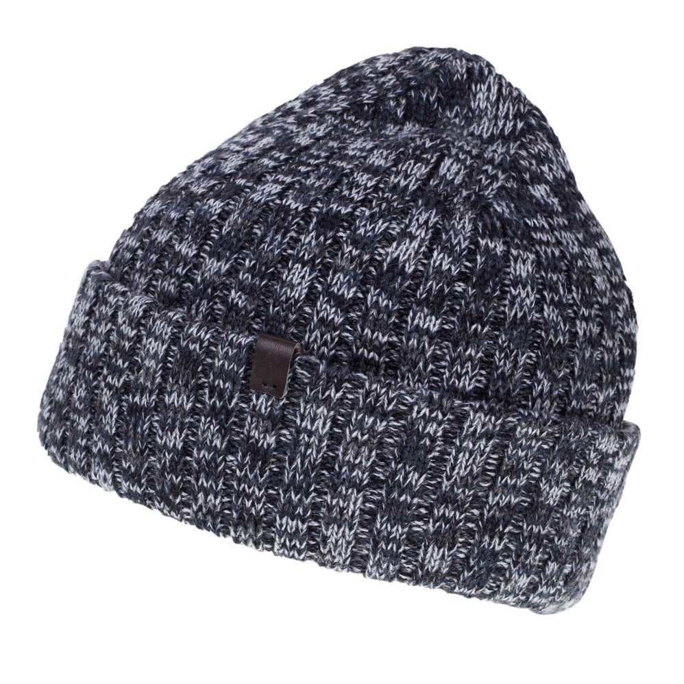 Gorro Hombre malla canalé Marino jaspeado - Isotoner