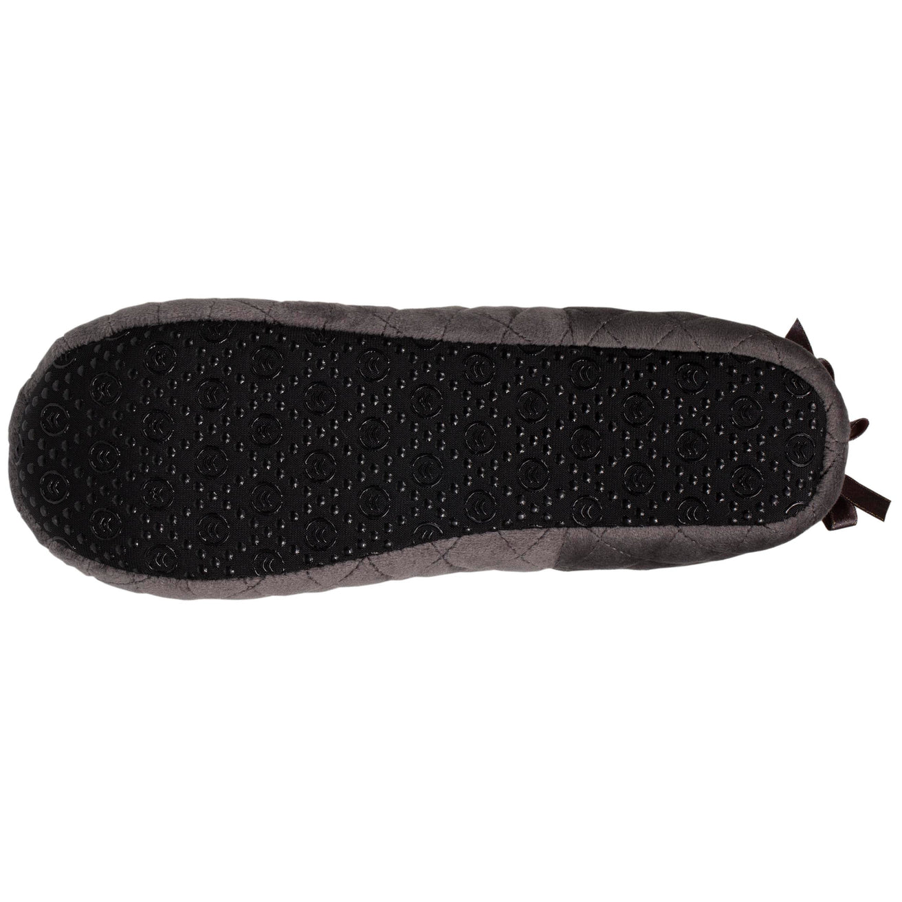 Zapatillas de casa botines Mujer acolchados Gris oscuro
