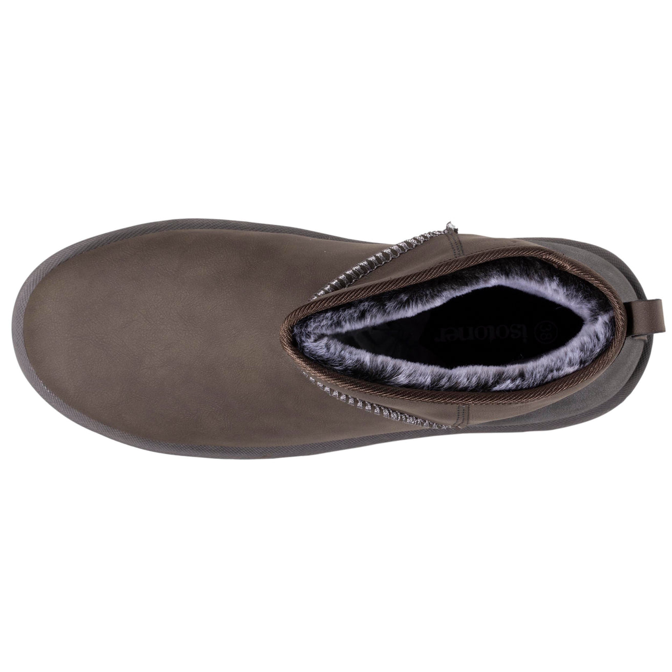 Botas bajas Mujer imitación piel Gris