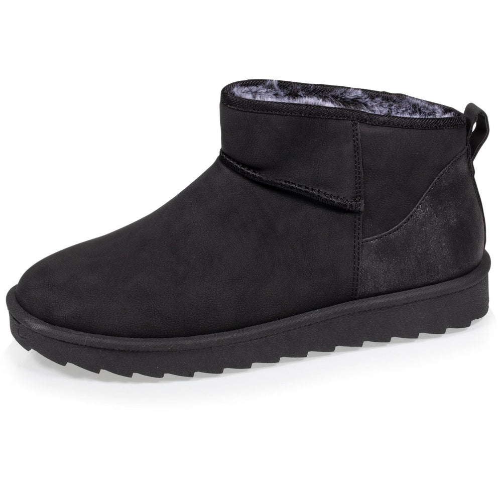 Botas bajas Mujer imitación piel Negro - Isotoner